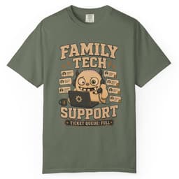 Ticket Queue Hero t-shirt in Black, thumbnail 5