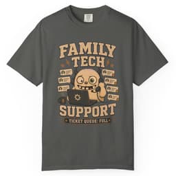 Ticket Queue Hero t-shirt in Black, thumbnail 4