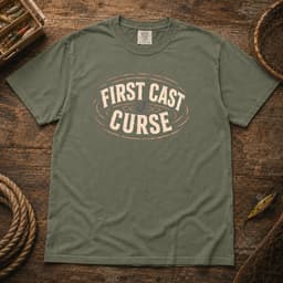 First Cast Curse t-shirt in Black, thumbnail 5