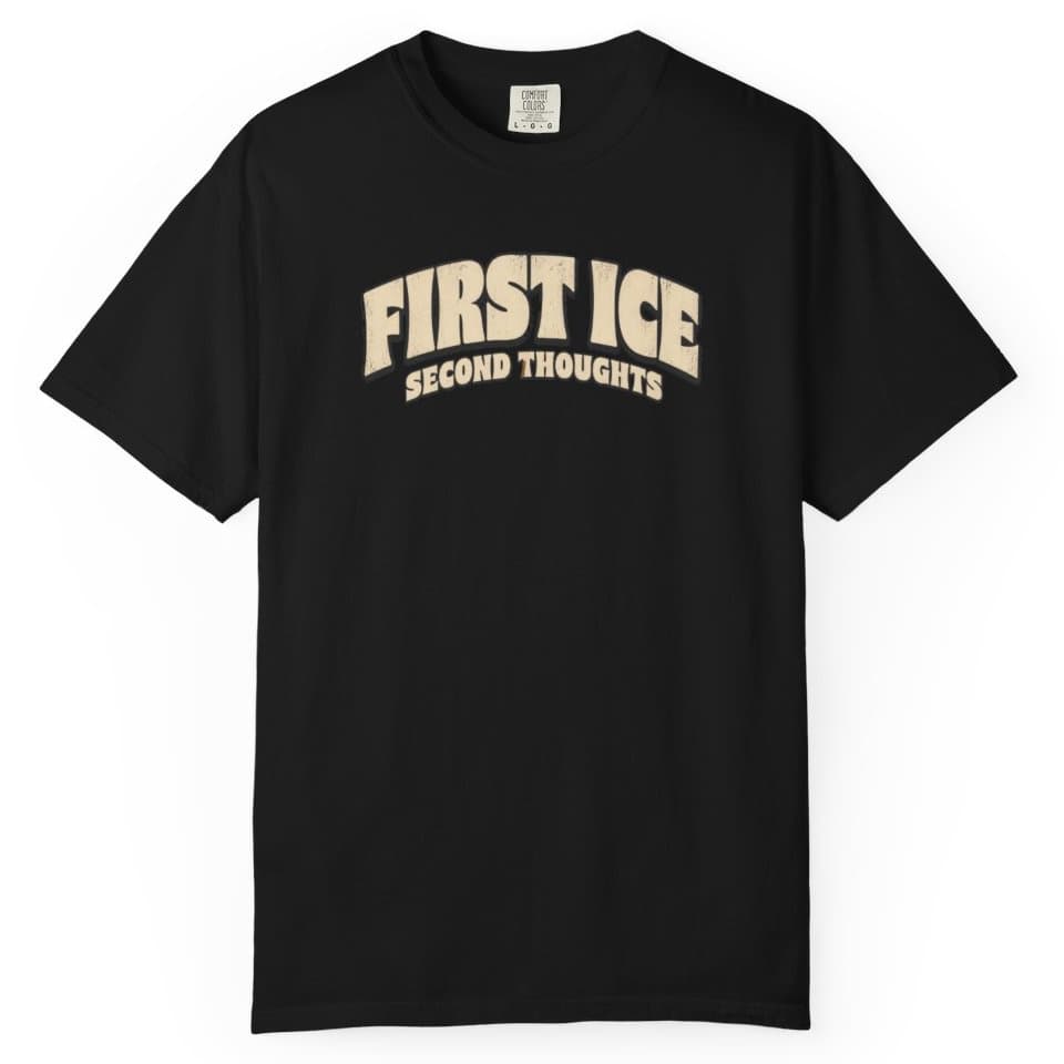 First Ice Second Thoughts Shirt t-shirt in Midnight, photo 2