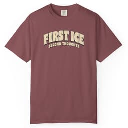 First Ice Second Thoughts Shirt t-shirt in Midnight, thumbnail 10
