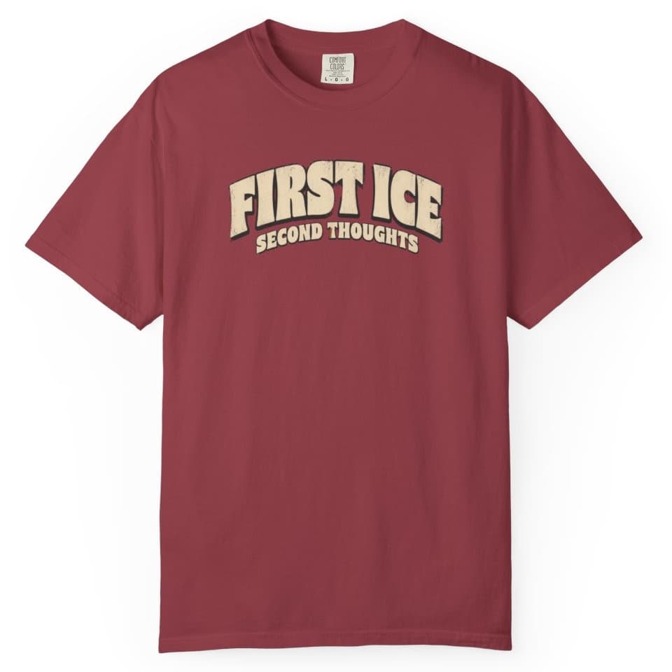 First Ice Second Thoughts Shirt t-shirt in Midnight, photo 6