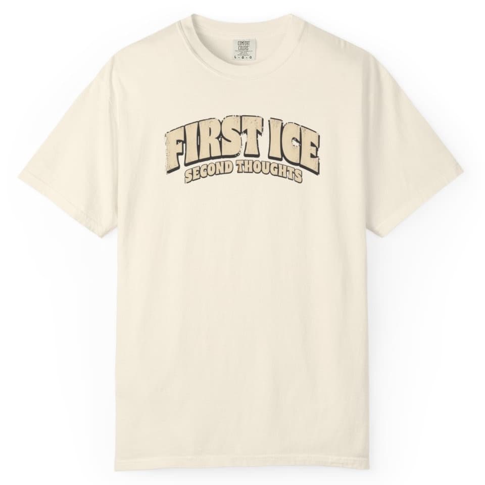 First Ice Second Thoughts Shirt t-shirt in Midnight, photo 11