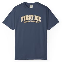 First Ice Second Thoughts Shirt t-shirt in Midnight, thumbnail 1