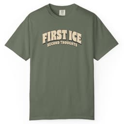 First Ice Second Thoughts Shirt t-shirt in Midnight, thumbnail 5