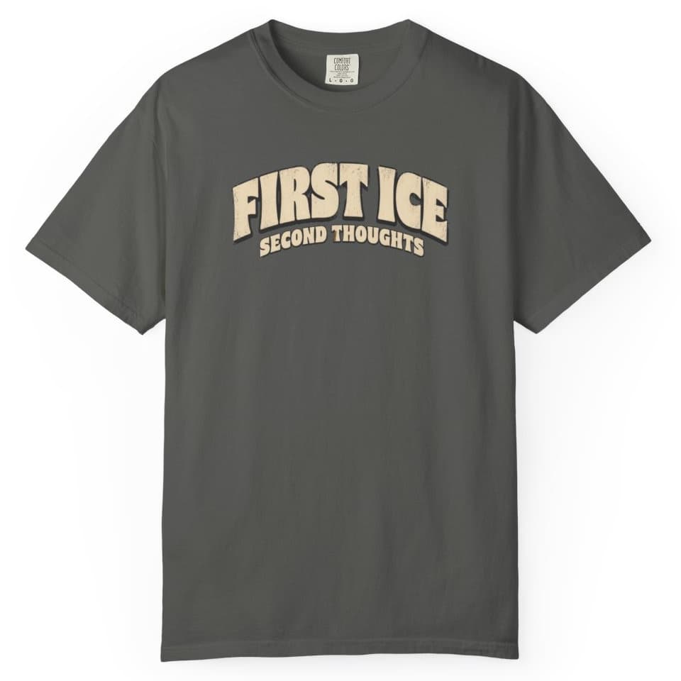 First Ice Second Thoughts Shirt t-shirt in Midnight, photo 4