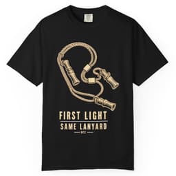 First Light Same Lanyard Duck Hunting Shirt t-shirt in Midnight, thumbnail 2