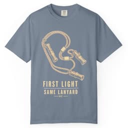 First Light Same Lanyard Duck Hunting Shirt t-shirt in Midnight, thumbnail 8