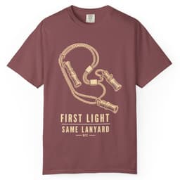 First Light Same Lanyard Duck Hunting Shirt t-shirt in Midnight, thumbnail 9