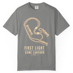 First Light Same Lanyard Duck Hunting Shirt t-shirt in Midnight, thumbnail 7