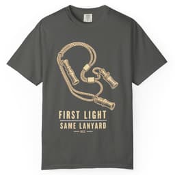 First Light Same Lanyard Duck Hunting Shirt t-shirt in Midnight, thumbnail 4
