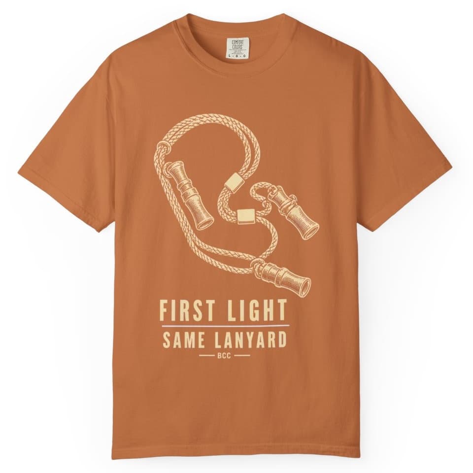 First Light Same Lanyard Duck Hunting Shirt t-shirt in Midnight, photo 10
