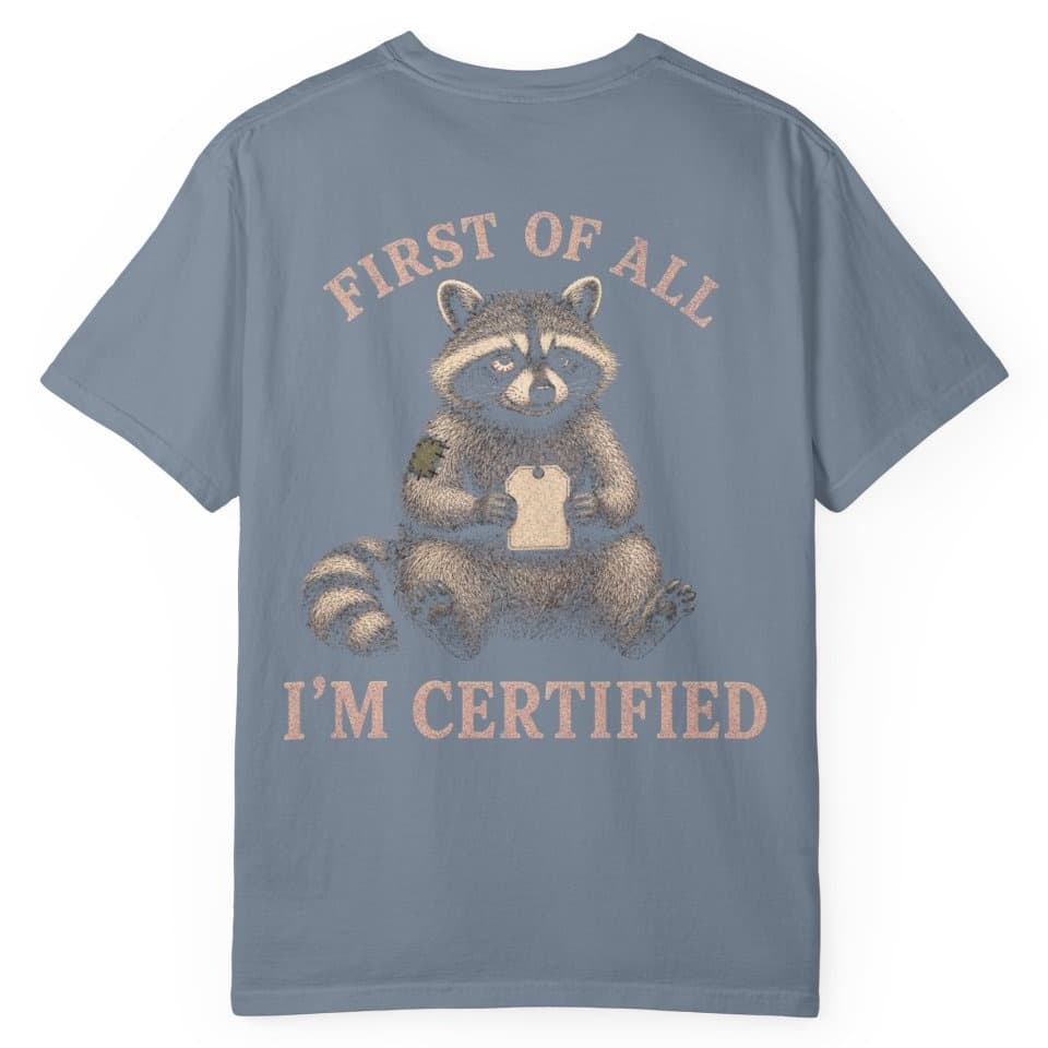 Certified First t-shirt in Black, photo 15