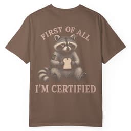 Certified First t-shirt in Black, thumbnail 5
