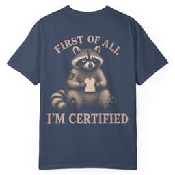 Certified First t-shirt in Black, thumbnail 3