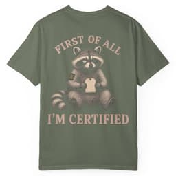 Certified First t-shirt in Black, thumbnail 9