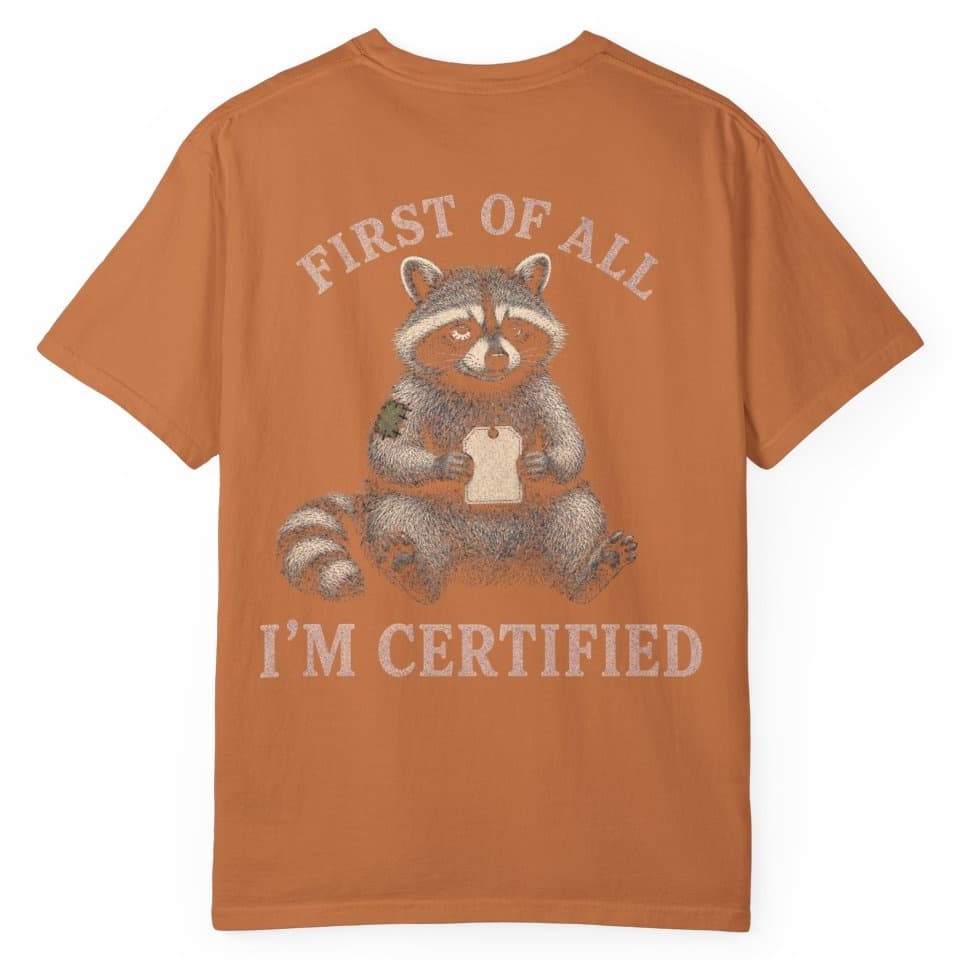 Certified First t-shirt in Black, photo 19