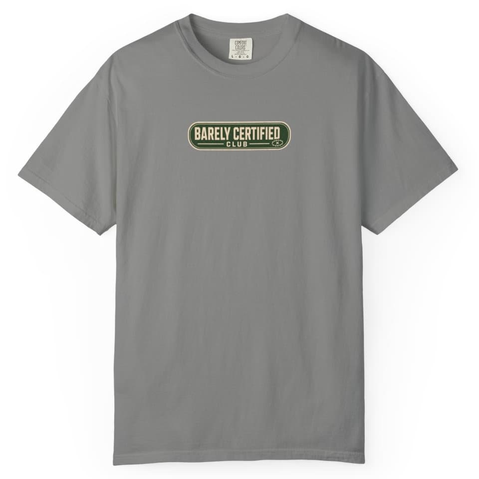 Certified First t-shirt in Black, photo 14