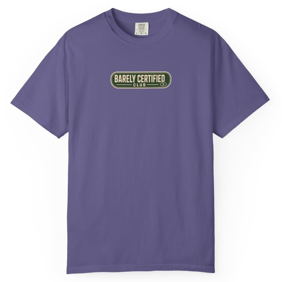 Certified First t-shirt in Black, photo 12