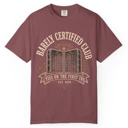First Try Trial Balance Club t-shirt in Grape, thumbnail 9