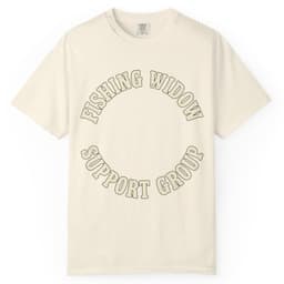 Fishing Widow Support Group t-shirt in Espresso, thumbnail 11