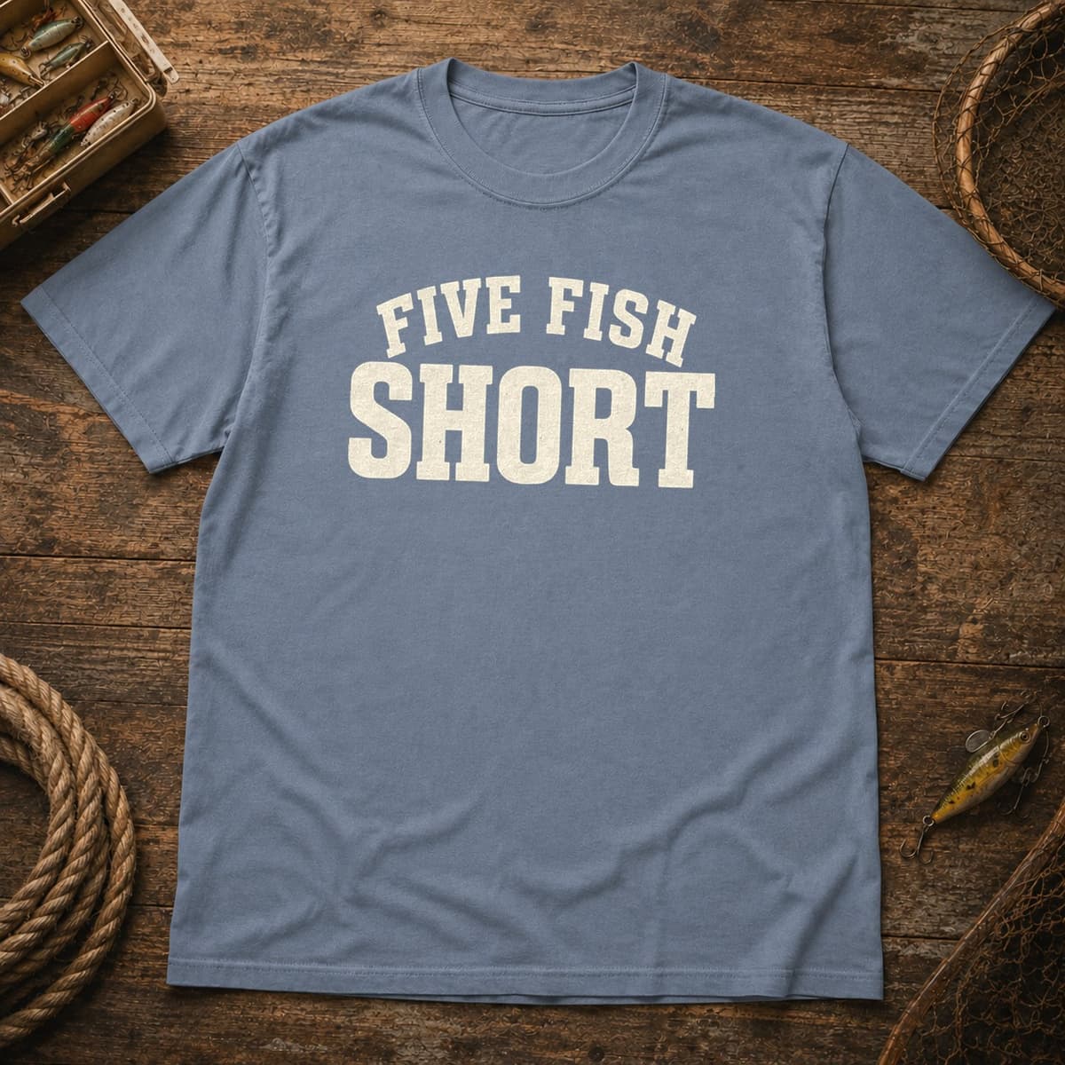 Five Fish Short t-shirt in Espresso, photo 2
