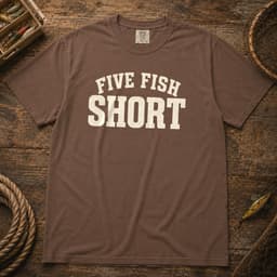 Five Fish Short t-shirt in Espresso, thumbnail 1
