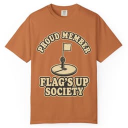 Flag's Up Society Ice Fishing Shirt t-shirt in Blue Jean, thumbnail 12