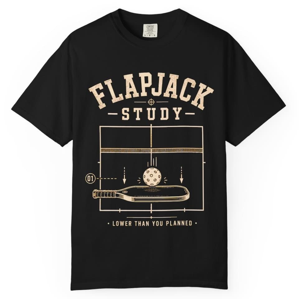 Flapjack Study V1 t-shirt in Black, photo 1