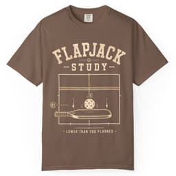Flapjack Study V1 t-shirt in Black, thumbnail 3