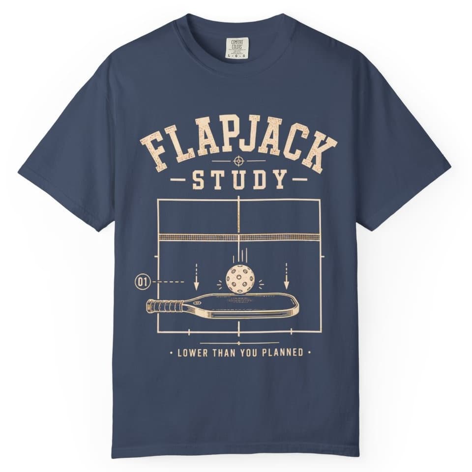 Flapjack Study V1 t-shirt in Black, photo 2