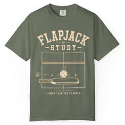 Flapjack Study V1 t-shirt in Black, thumbnail 5