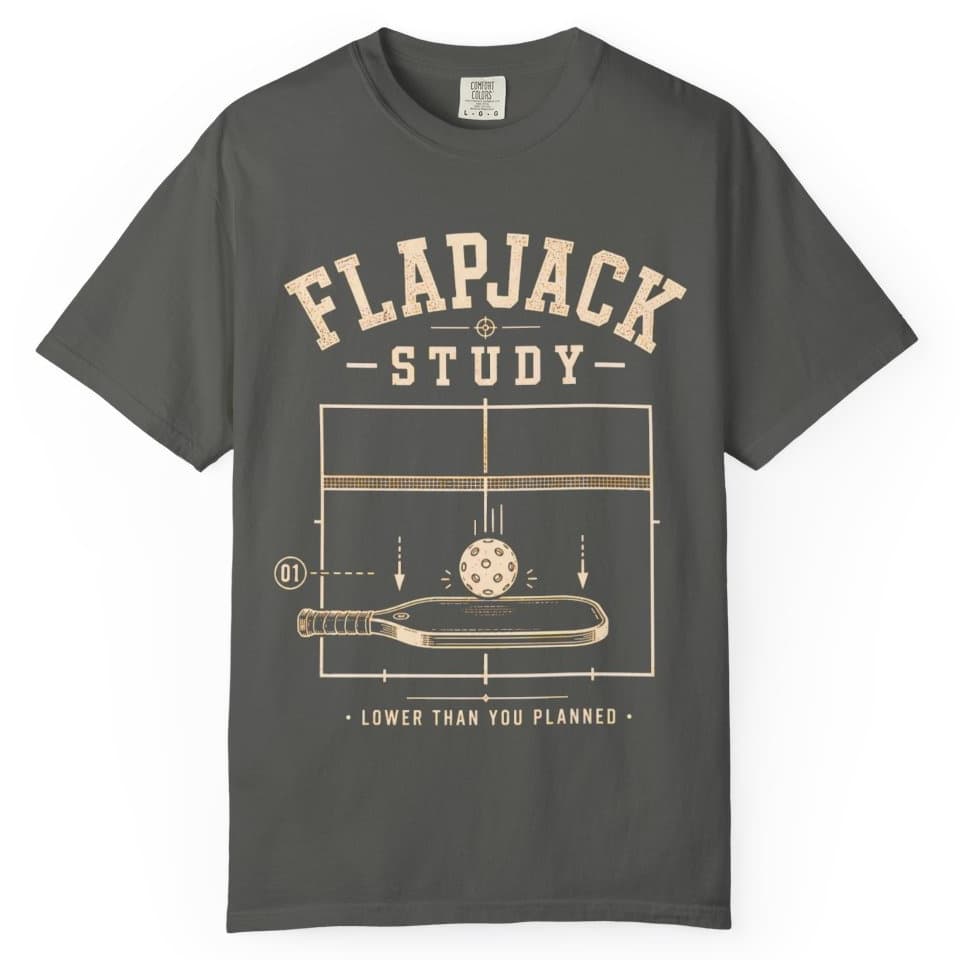 Flapjack Study V1 t-shirt in Black, photo 4