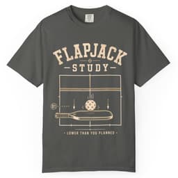 Flapjack Study V1 t-shirt in Black, thumbnail 4