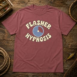 Flasher Hypnosis t-shirt in Black, thumbnail 8