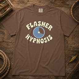 Flasher Hypnosis t-shirt in Black, thumbnail 3