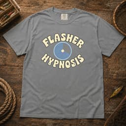 Flasher Hypnosis t-shirt in Black, thumbnail 7