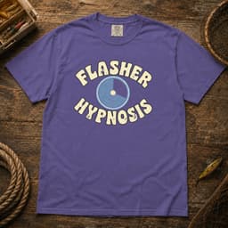 Flasher Hypnosis t-shirt in Black, thumbnail 6