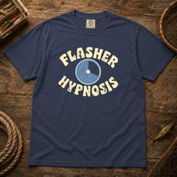 Flasher Hypnosis t-shirt in Black, thumbnail 2