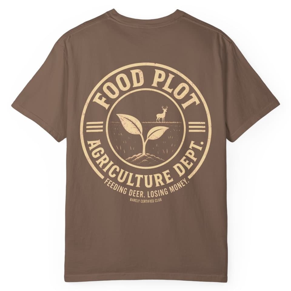 Food Plot Agriculture Department Hunting Shirt t-shirt in Espresso, photo 1
