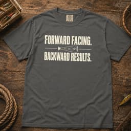 Forward Facing. Backward. t-shirt in Pepper, thumbnail 1
