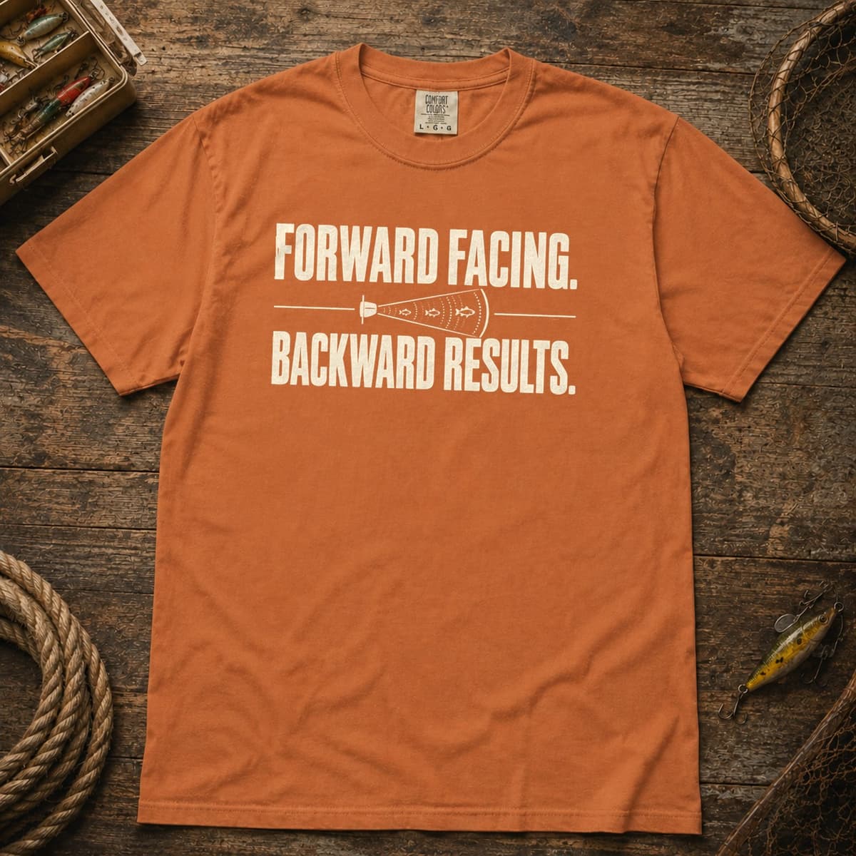 Forward Facing. Backward. t-shirt in Pepper, photo 9