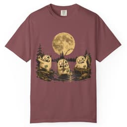 Full Moon Fishing t-shirt in Granite, thumbnail 9