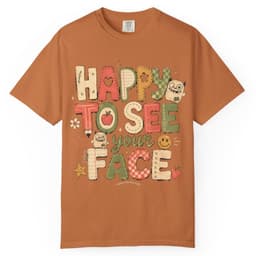 Happy to See Your Face t-shirt in Moss, thumbnail 10