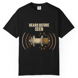 Heard Before Seen Freehub Tee t-shirt in Midnight, thumbnail 2