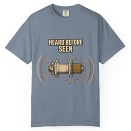 Heard Before Seen Freehub Tee t-shirt in Midnight, thumbnail 9