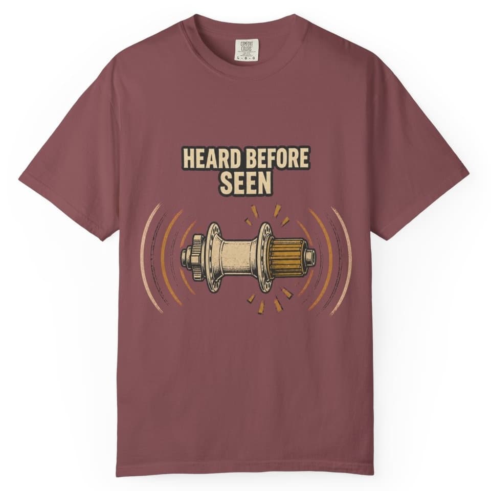 Heard Before Seen Freehub Tee t-shirt in Midnight, photo 10
