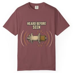 Heard Before Seen Freehub Tee t-shirt in Midnight, thumbnail 10