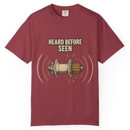 Heard Before Seen Freehub Tee t-shirt in Midnight, thumbnail 6