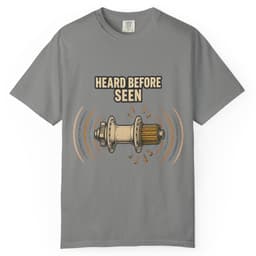 Heard Before Seen Freehub Tee t-shirt in Midnight, thumbnail 8